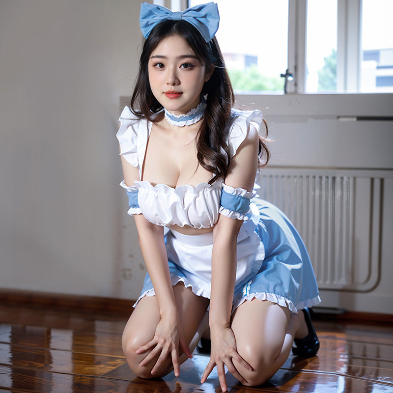 愛麗斯甜心女僕 / 藍白色 / ✧111121