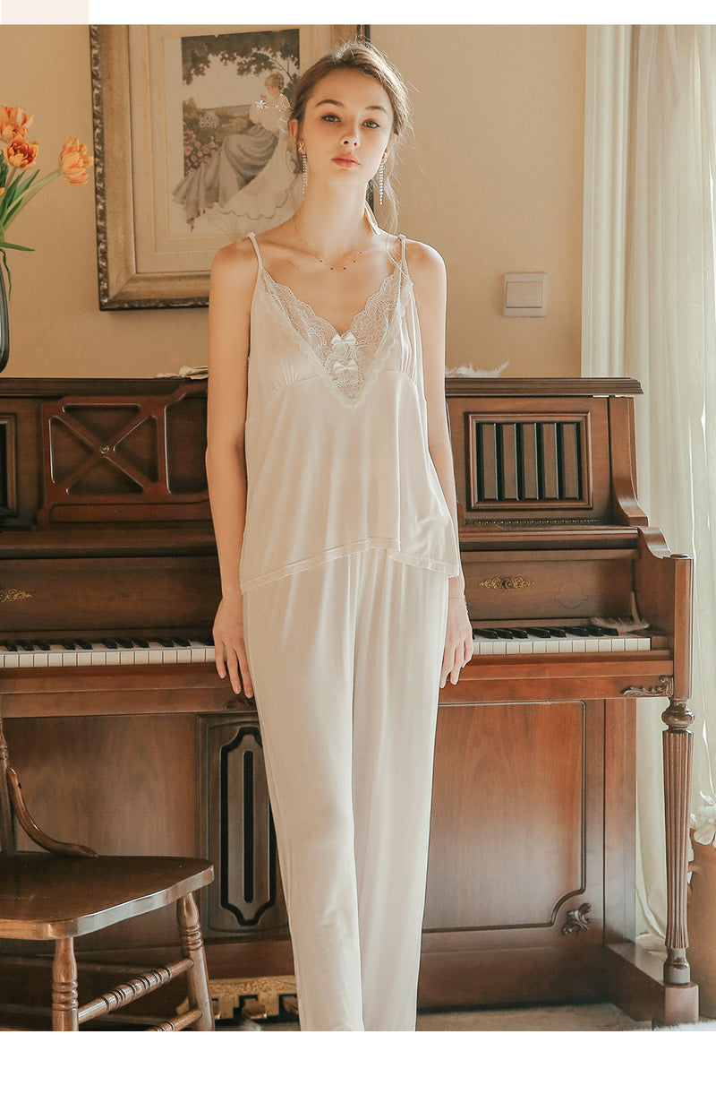 氣質女神棉質浴袍三件套 / 粉色 / ✧106651