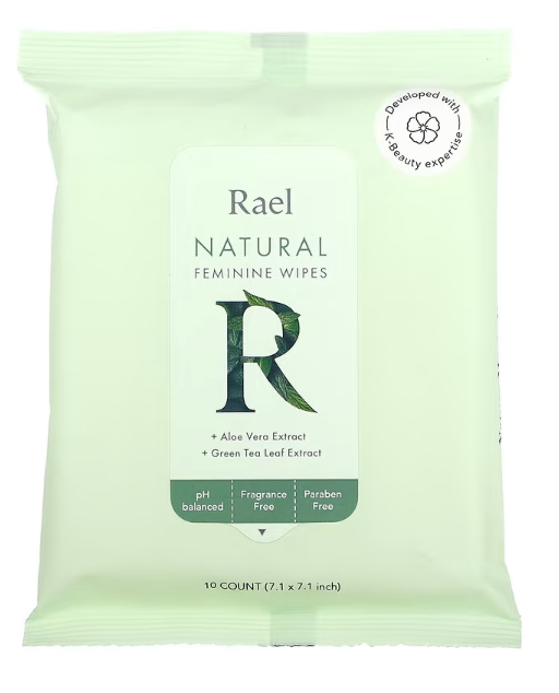 RAEL蘆薈柔軟私處濕紙巾 - 10片