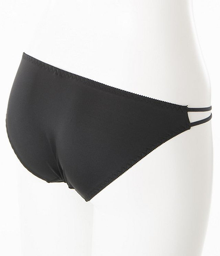 法式優雅蕾絲鋼圈無肩帶內衣套裝 / 白色 / ✧200541