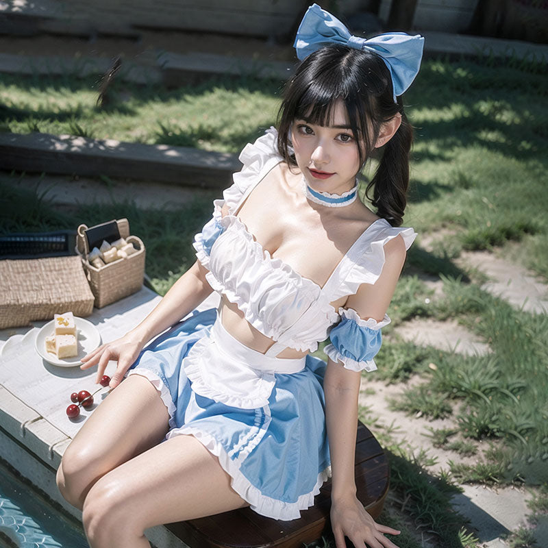 愛麗斯甜心女僕 / 藍白色 / ✧111121