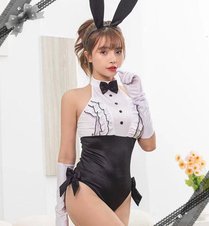 兔女郎派對cosplay角色扮演 / 黑白色 / ✧116421