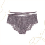 歐美風性感蕾絲內褲 / 紫色 / ✧220131