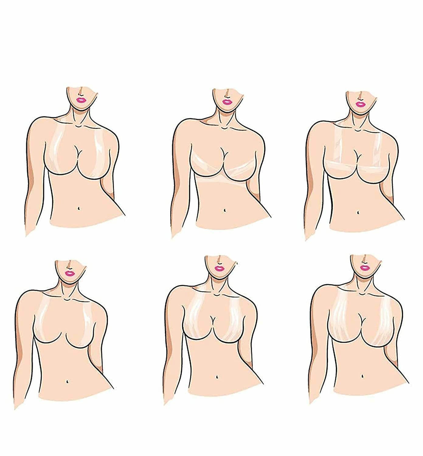 BOOB TAPE 隱形提胸神貼 / 透明 / ✧410501