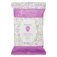 a pink box with a pink sticker on it