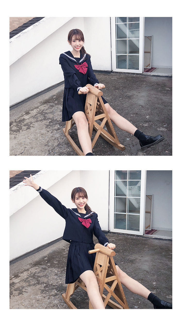 日系JK軟萌少女制服套裝 ✧110020