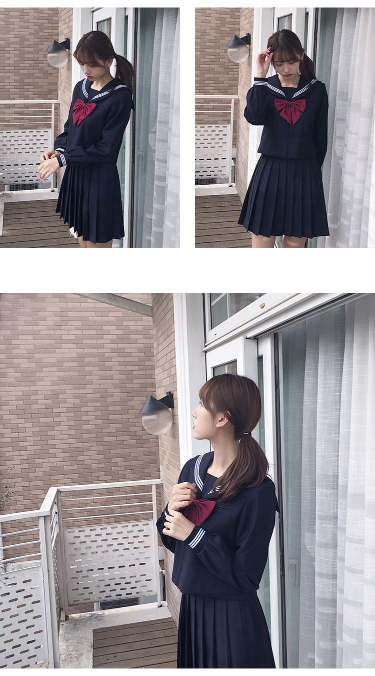 日系JK軟萌少女制服套裝 ✧110020