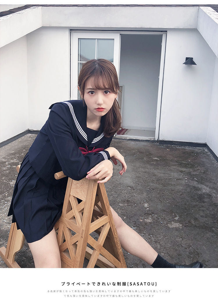日系JK軟萌少女制服套裝 ✧110020