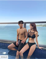 性感誘人透膚泳衣 / 黑色 / ✧660311
