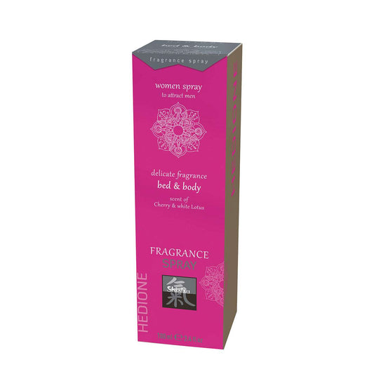 a pink box with a pink flower on it