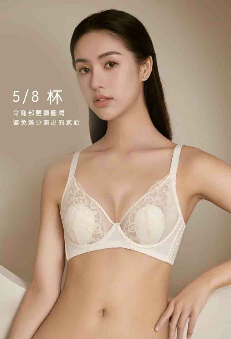 【 網店優惠 7 0 % ᴏ ғ ғ 】夢中情人透膚兔耳內衣 / 白色 / ✧200721