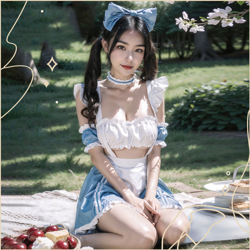 愛麗斯甜心女僕 / 藍白色 / ✧111121