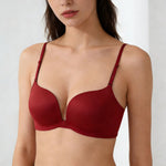 前扣聚攏魔法無鋼圈胸圍 / 黑色 / ✧200731