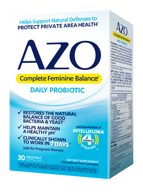 AZO私護寧私處益生菌 - 30粒