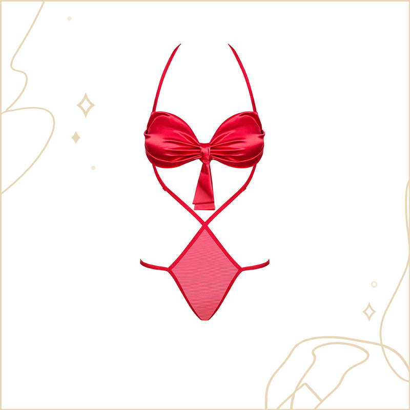 Obsessive Giftella 連體睡衣 / 紅色