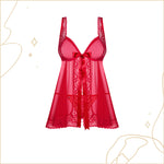 Obsessive Rougebelle 睡裙 / 紅色