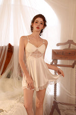 星柔絲滑固定睡墊睡衣 / 黑色 / ✧878621