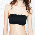 法式優雅蕾絲鋼圈無肩帶內衣套裝 | 小胸友好 - PM Care