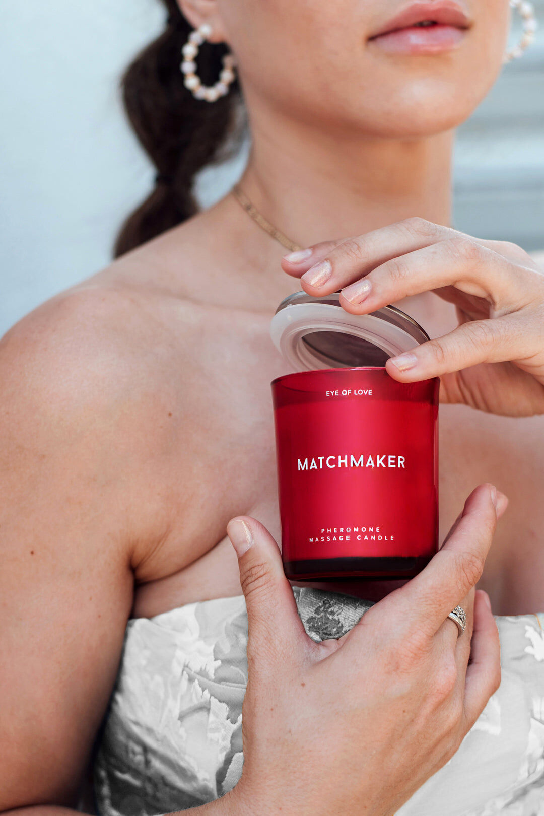 Eye of Love｜Matchmaker 黑鑽石費洛蒙按摩蠟燭 - 180ml