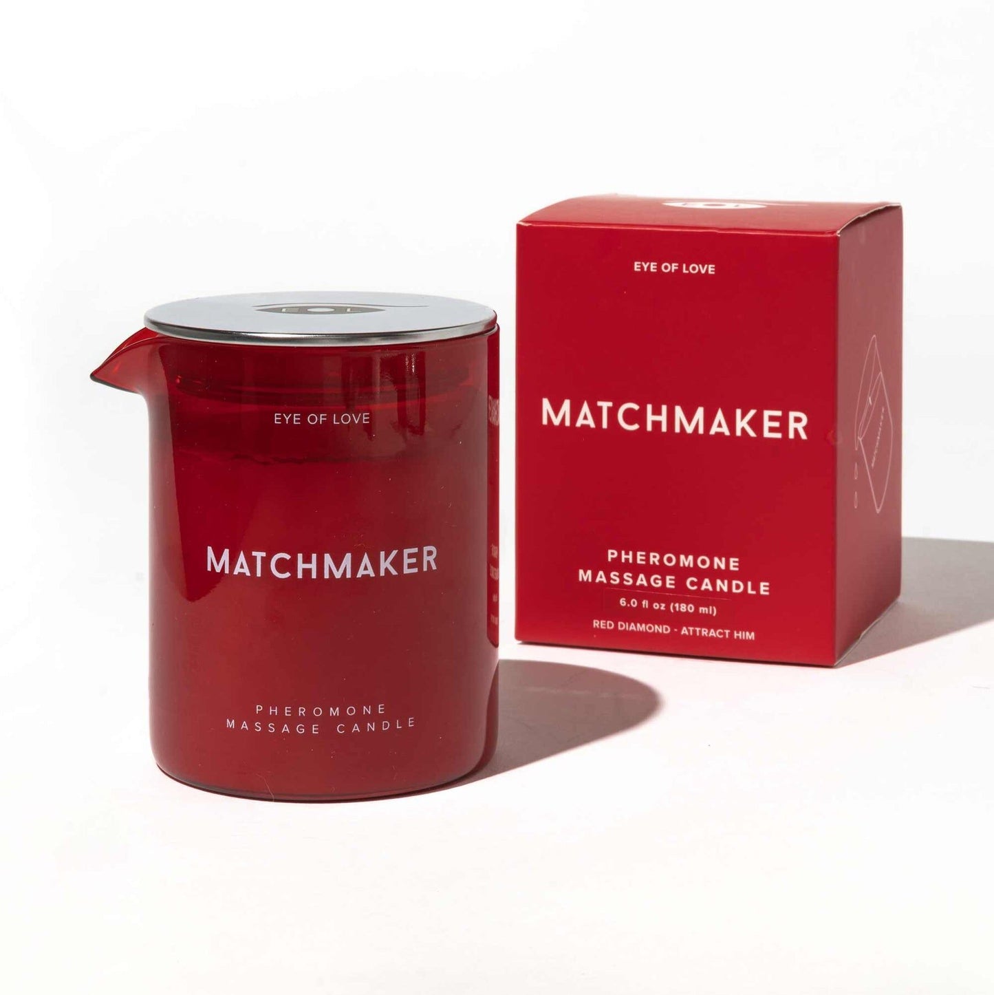Eye of Love｜Matchmaker 黑鑽石費洛蒙按摩蠟燭 - 180ml