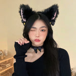 性感軟萌小貓鈴鐺頸帶 / 黑色 / ✧445001