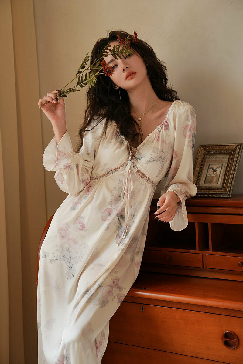 優雅西西里的玫瑰園 / 杏色 / ✧897031