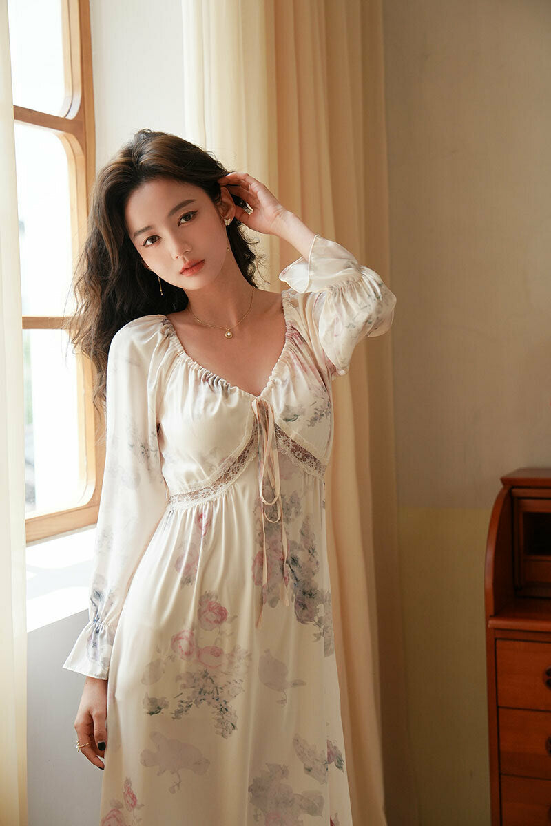 優雅西西里的玫瑰園 / 杏色 / ✧897031