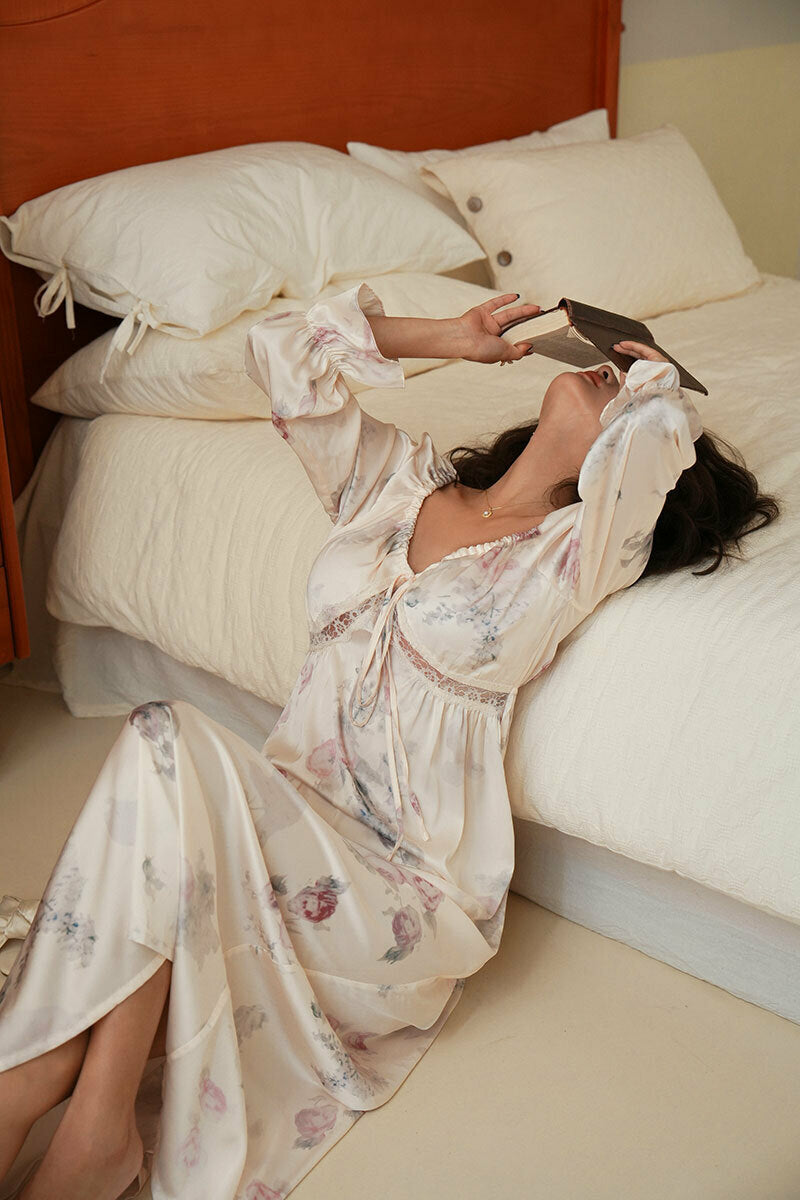 優雅西西里的玫瑰園 / 杏色 / ✧897031