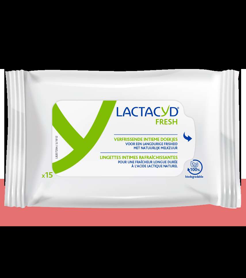 Lactacyd 天然乾爽乳酸私位濕紙巾