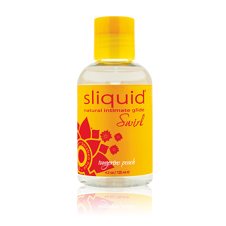 Sliquid橘子桃味食用水性潤滑劑 125ml